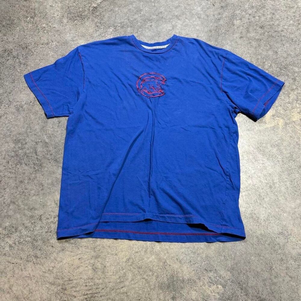 Mlb Men's Blue and Navy T-shirt